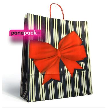 Bolsa para Regalo Romi Moño Rojo 45 x 15 x 48 Art.44400692
